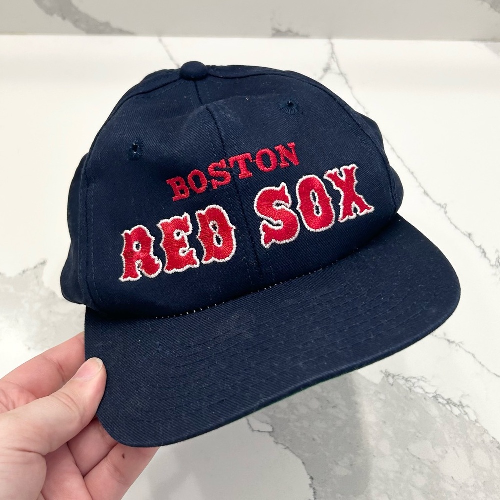 Vintage MLB Boston Red Sox Twins Snapback Baseball Cap